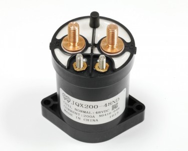 Контактор JQX-200-48ND (катушка 48V, контакт 12-450V, ток 200A, IP68, DC/DC)