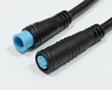 Кабель удлинительный JULET 4PIN 0,6м (голубой)