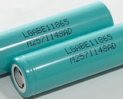 Li-Ion 3.75V, LG 18650E1, 3200 мАч  (аккумулятор литий-ионный)