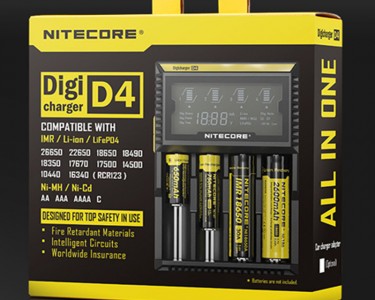 Зарядное устройство NiteCore  D4 (цифровое)