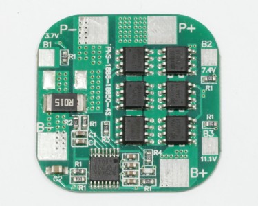 Плата BMS\PCM 4S Li-Ion PNS-1888-18650-4S (2.4-4.25V, 10~15A, симметрия)