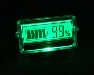 Индикатор заряда батареи 12В Li-Ion (TH01)