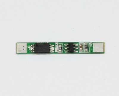 Плата BMS\PCM 1S Li-Ion UNK-DW01-1-2 (2.5-4.25V, 1~2A, симметрия)