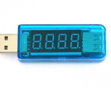 USB тестер SK-GVA 3-7,5V/0-2,5A (ток, напряжение)