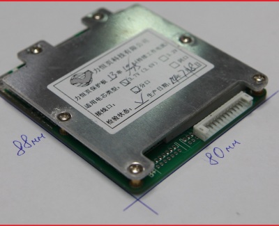 Плата BMS\PCM 2-20s LiFePO4, Li-Ion GP20S (5-60А)