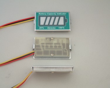 Индикатор емкости (заряда) батареи 12В Li-Ion (TD05)