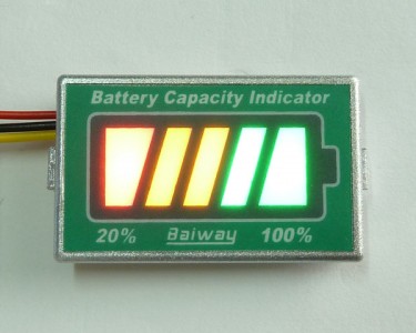 Индикатор емкости (заряда) батареи 12В Li-Ion (TD05)