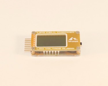 Тестер низкого напряжения LCD, Matek 2S-6S