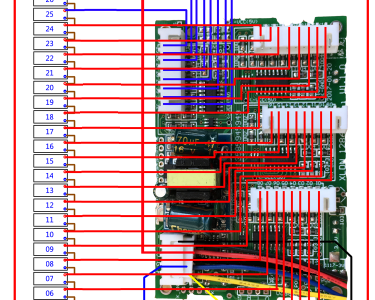 Цифровой вольтметр XLI32S (30-200V) / аналог CellLog