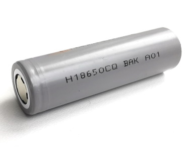 Li-Ion 3.6V, BAK H18650CQ, 2550 мАч (аккумулятор литий-ионный, 18650)