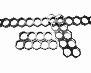 Холдер модульный, гексагон 120*21700  (d21.7) матрица 10*12