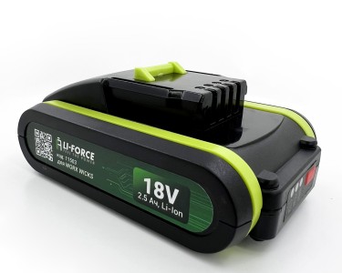 Аккумулятор для Worx Wicks 18В 2,5Ач, LF-182-11503, (WA35XX)