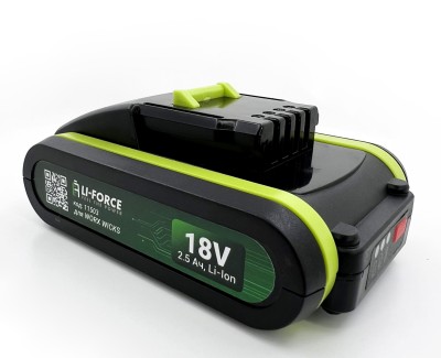 Аккумулятор для Worx Wicks 18В 2,5Ач, LF-182-11503, (WA35XX)