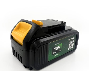 Аккумулятор для шуруповерта DeWALT 18В 6Ач, LF-186-11501, (DCB184)