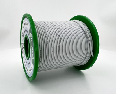 22AWG 50м ПВХ медный провод 0.33 мм² на катушке (белый, UL-1007) LFW-P22W