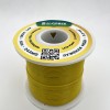 24AWG 50м ПВХ медный провод 0.2 мм² на катушке (желтый, UL-1007) LFW-P24Y фото 2