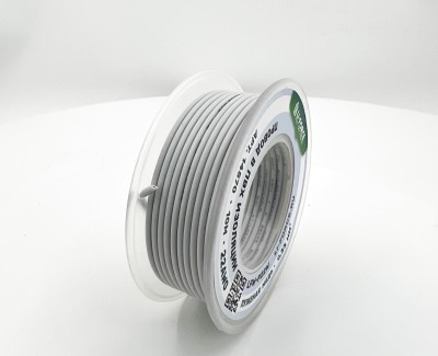 22AWG 10м ПВХ медный провод 0.33 мм² на катушке (белый, UL-1007) LFW-P22W