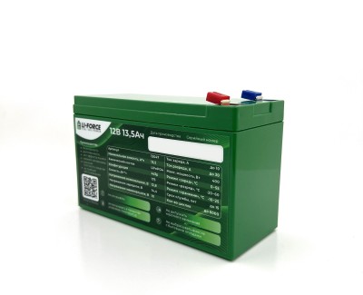 Аккумулятор 12В 13,5Ач LF-1213-12047 (LiFePO4, 4S3P, CBAK 26700FB2, P)