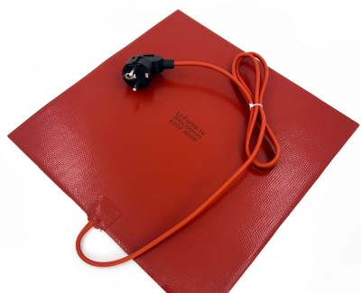 Нагревательная пластина 300x300мм (220V-360W/h4, силиконовая) LFH-14393sg на клейкой основе