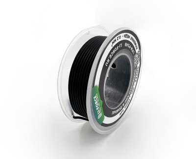 24AWG 10м ПВХ медный провод 0.2 мм² на катушке (черный, UL-1007) LFW-P24B