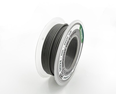 24AWG 10м ПВХ медный провод 0.2 мм² на катушке (серый, UL-1007) LFW-P24Gr
