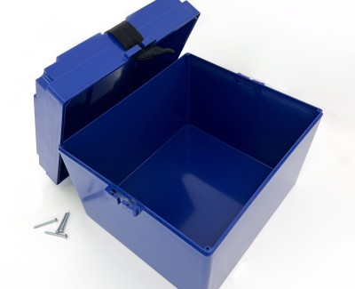 Корпус пластиковый 224*197*170 - V (синий), LFC - 14605