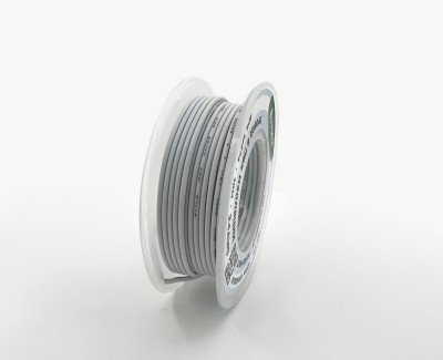 24AWG 10м ПВХ медный провод 0.2 мм² на катушке (белый, UL-1007) LFW-P24W