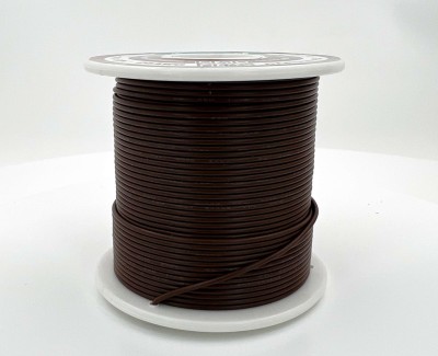 24AWG 50м ПВХ медный провод 0.2 мм² на катушке (коричневый, UL-1007) LFW-P24Br