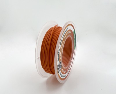 24AWG 10м ПВХ медный провод 0.2 мм² на катушке (оранжевый, UL-1007) LFW-P24O