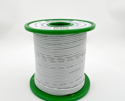 22AWG 50м ПВХ медный провод 0.33 мм² на катушке (белый, UL-1007) LFW-P22W