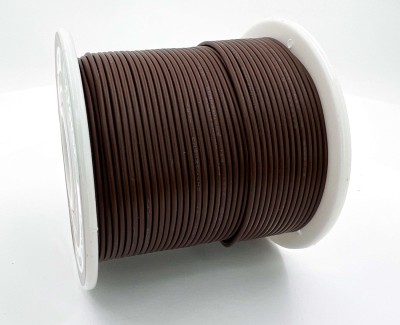 24AWG 50м ПВХ медный провод 0.2 мм² на катушке (коричневый, UL-1007) LFW-P24Br