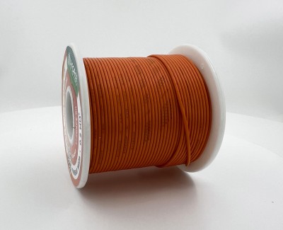 24AWG 50м ПВХ медный провод 0.2 мм² на катушке (оранжевый, UL-1007) LFW-P24O