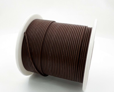24AWG 50м ПВХ медный провод 0.2 мм² на катушке (коричневый, UL-1007) LFW-P24Br