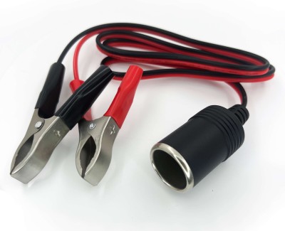 Автомобильный удлинитель прикуривателя от аккумулятора с зажимами 1.5 м