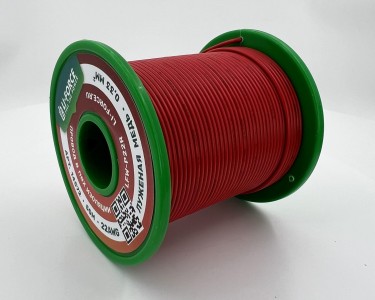 22AWG 50м ПВХ медный провод 0.33 мм² на катушке (красный, UL-1007) LFW-P22R