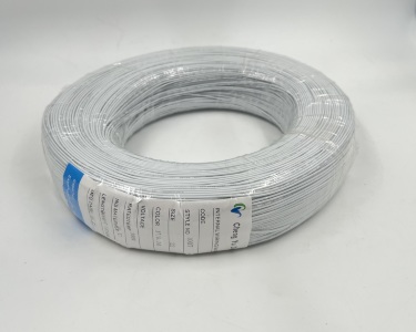 Провод в ПВХ изоляции 24AWG UL1007, 0.2 мм², белый