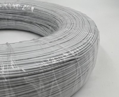 Провод в ПВХ изоляции 22AWG UL1007, 0.33 мм², белый
