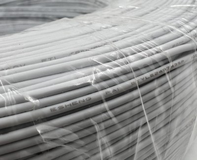 Провод в ПВХ изоляции 22AWG UL1007, 0.33 мм², белый