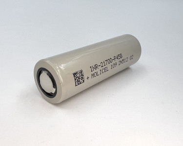 Li-Ion 3.6V, Molicel INR-21700-P45B, 4500мАч ( аккумулятор литий-ионный, -40℃, 21700)
