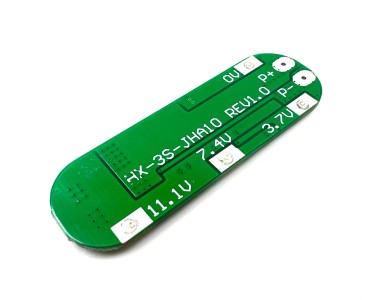 Плата BMS\PCM 3S Li-Ion HX-3S-JHA10 (2.5-4.25V, 8~12A, балансировка, симметрия)