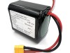 Аккумулятор для FPV 21,6В 4,5Ач LF-214-12525 (Li-Ion, 6S1P, Molicel INR-21700-P45B A3, XT60) V1