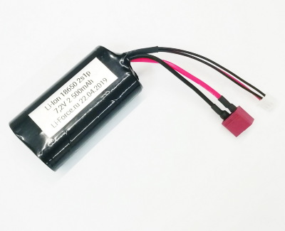 Аккумулятор Li-ion 7,4V 2500mAh для Remo Hobby 1:16 - E9315, LF-72-5217