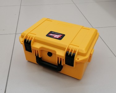 Корпус пластиковый 371*269*186 - модель 3321_6095 ( желтый, защита от влаги)