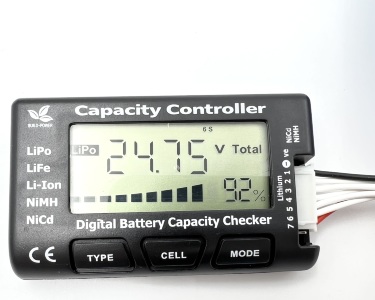 Тестер ёмкости аккумулятора CellMeter-7 без балансировки