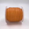 На катушке Медный провод 28AWG 50м 0,08 кв.мм (16*0,08мм) (оранжевый, UL3135) LFW-28O в мягкой силиконовой изоляции фото 6