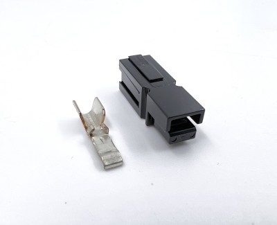Разъем SMH PP 45A 600V одинарный, черный ( аналог Anderson)