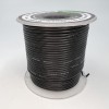 На катушке Медный провод 24AWG 30м 0,2 кв.мм (40*0,08мм) (черный, UL3135) LFW-24B в мягкой силиконовой изоляции фото 4