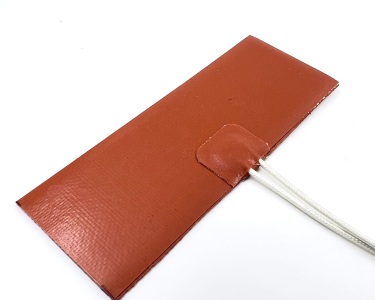 Нагревательная пластина 140x50мм (220V-100W, Ом, силиконовая) LFH-9545sg на клейкой основе