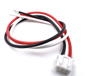 Балансировочный разъем 3 pin (2s, XH) с силиконовым проводом 22awg, 200мм