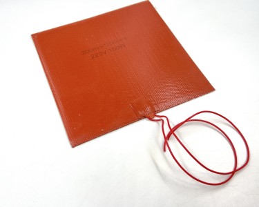 Нагревательная пластина 200х200мм (220V-150W, силиконовая) LFH-11590sg на клейкой основе